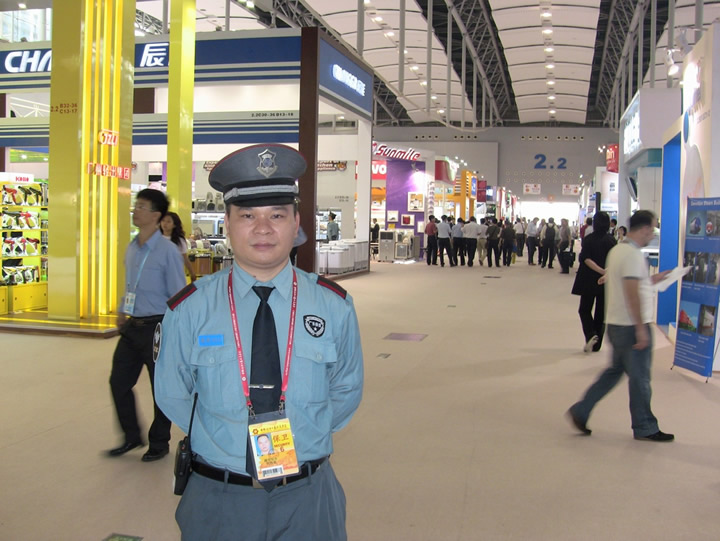 廣州保安公司保安部大隊長王建生